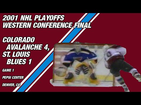 2001 NHL Western Conference Final Game 1: St. Louis Blues at Colorado Avalanche