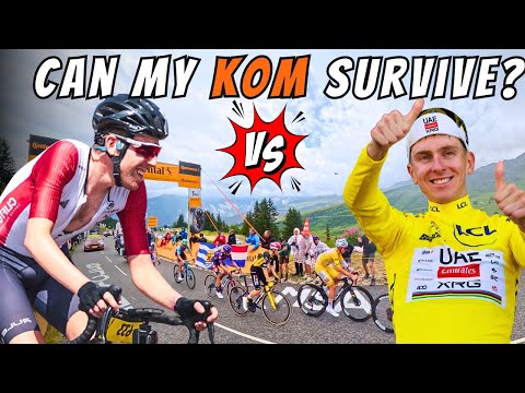 I Took the KOM on Col de la Loze...1 Day Before the Tour de France!