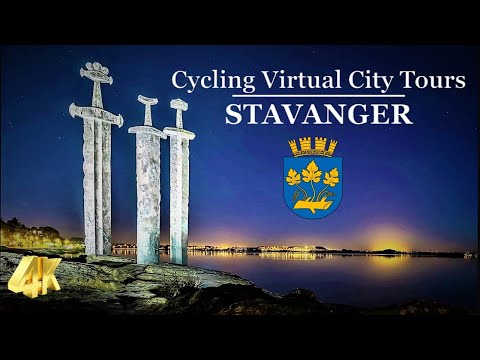 Unveiling Stavanger's Treasures: Virtual Cycling Experience. #virtualtour #4k #cycling #norway