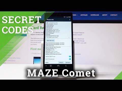 MAZE Comet CODES - Hidden Mode / Secret Menu