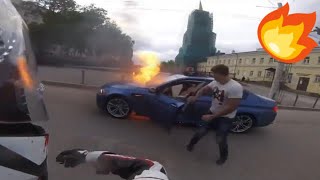 w@tch this man in his bmw whilst driving