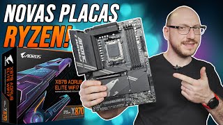 Pra que X870E? Gigabyte X870 Aorus Elite WIFI7!