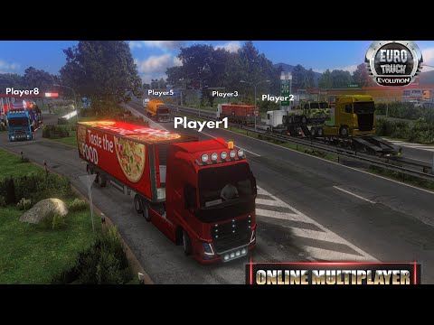 Euro truck evolution Multiplayer gameplay in Hindi|Gaming Spoof|