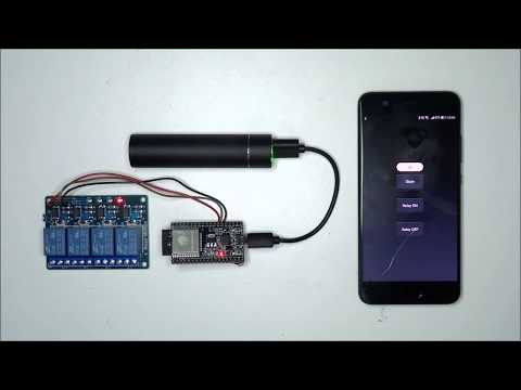 Remotely Controlling ESP32 Using DroidScript App Over WiFi