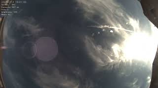All sky camera capture from Mississauga, Ontario, 2024-03-13