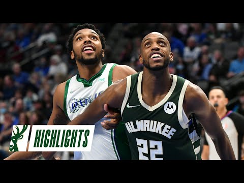 Highlights: Bucks 102 - Mavs 95 | 12.23.21