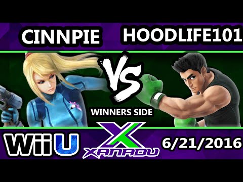 S@X 160 - S2U | Cinnpie (Zero Suit Samus) Vs. Hoodlife101 (Little Mac) - Smash Wii U - Smash 4