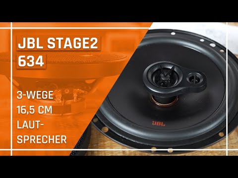 JBL 16,5cm 3-Wege Lautsprecher Stage2 634 - 1A Speaker fürs Auto - in allen Lebenslagen