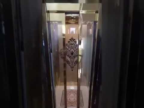 Krisha engineering glass auto door passenger elevators, with...