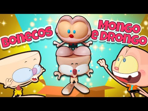 Capa de Unboxing dos NOVOS BONECOS do Mongo e Drongo - Como são os Brinquedos de Mongo e Drongo