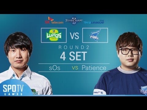[SPL2016] sOs(Jin Air) vs Patience(Afreeca) Set4 Overgrowth -EsportsTV, Starcraft 2