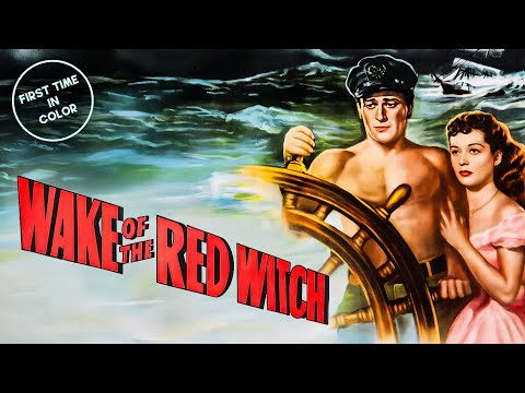 Wake of the Red Witch | JOHN WAYNE | Colorized Classic Movie
