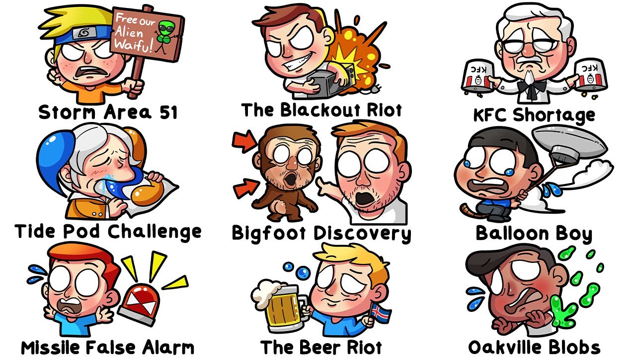 9 Bizarre Historical Events Explored in 12 Minutes