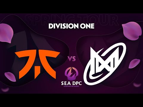 Fnatic vs NGX.SEA Game 1 - DPC SEA Div 1: Tour 2 w/ Ares & GoDz