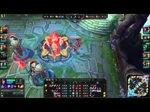 Gameplay League of Legends Master Kor Mid Syndra VS Kindred