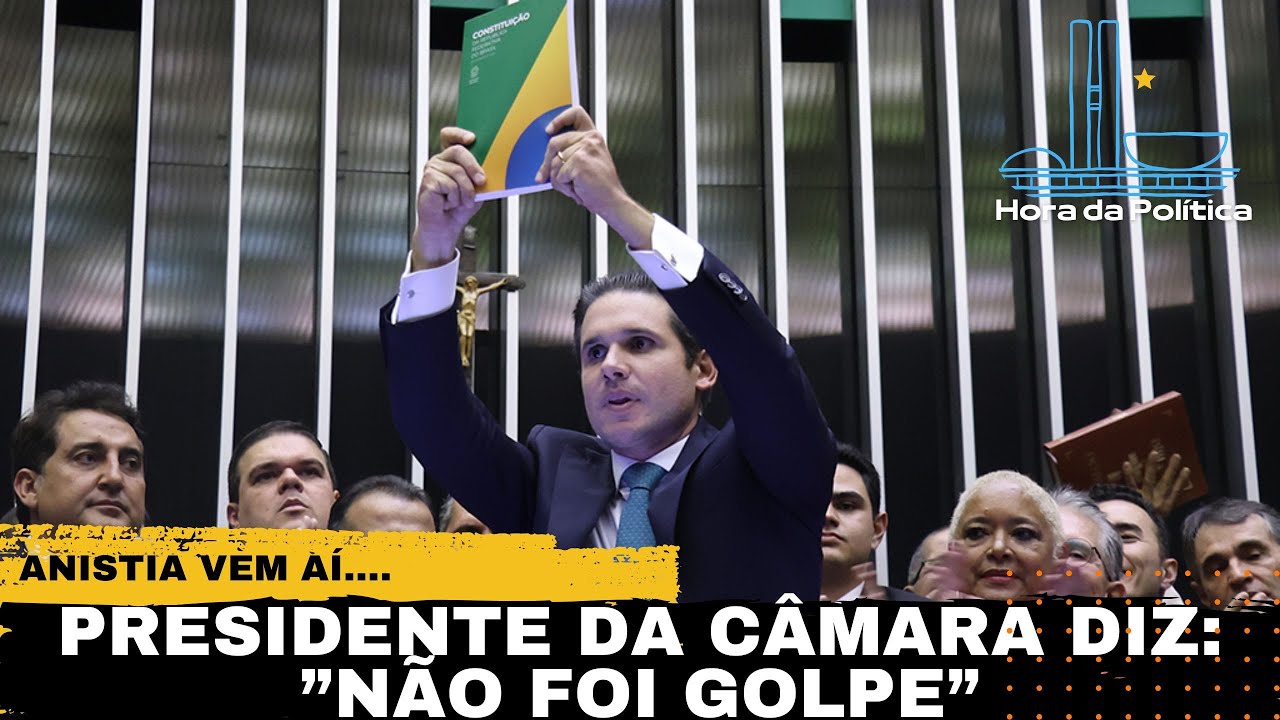 PRESIDENTE DA CÂMARA DOS DEPUTADOS: "08 DE JANEIRO NÃO FOI TENTATIVA DE GOLPE".
