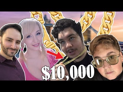 GreekGodx BUYS a $10,000 GOLD Chain In London