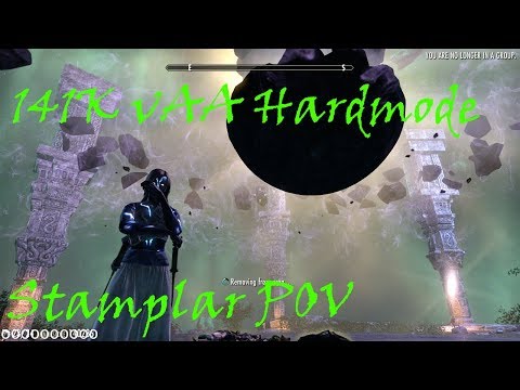 ESO - 141K vAA HM (The Mage) - Stamplar POV [Horns of the Reach]