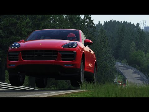 Porsche Cayenne Turbo S - Nordschleife World Record 7:56:387 - Assetto Corsa