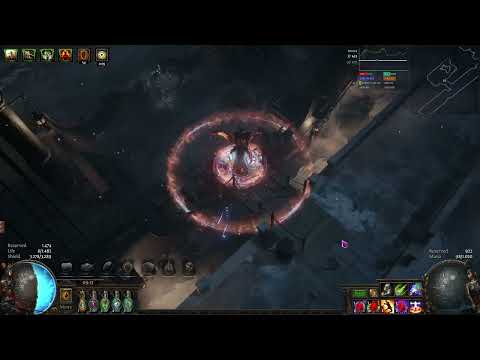 Spark Aura Stacker Ascendant 3.17/3.18 - 15 auras 90% Max. Res. Simulacrum Wave 29/30