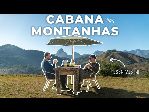 ⛰ Uma CABANA incrível em ITAIPAVA (RJ) - Fim de semana na Serra