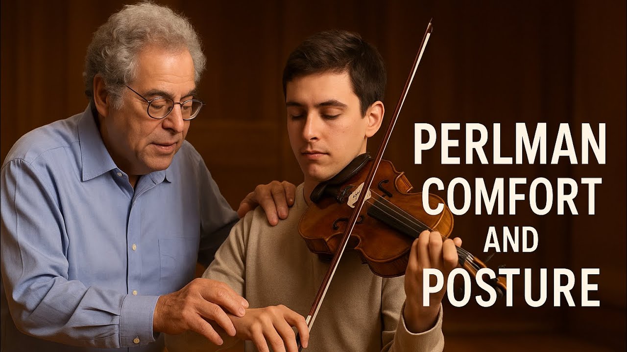 Itzhak Perlman “Comfort and Posture” masterclass