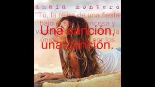 La Bahia Del Silencio-Amaia Montero Con Letra