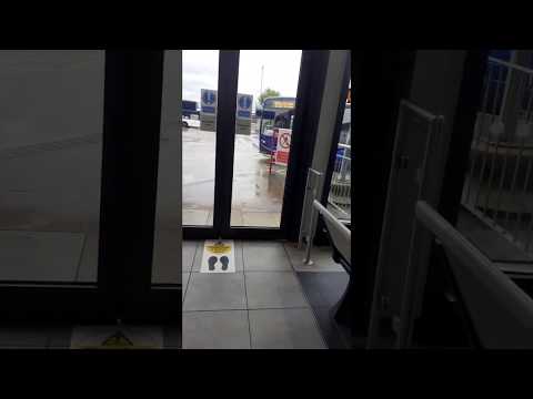 Vision bus new enviro 200 yx11 (527) Bolton bus station