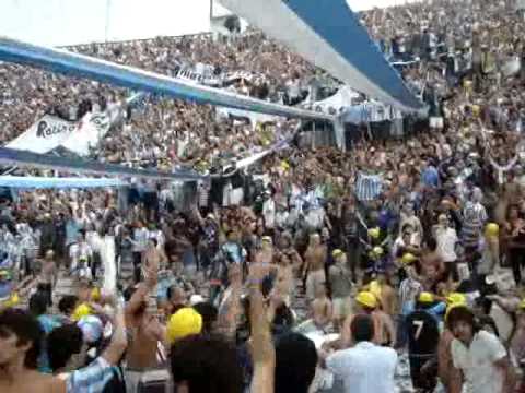 "Hinchada Racing club vs Independiente" Barra: La Guardia Imperial &bull; Club: Racing Club &bull; País: Argentina