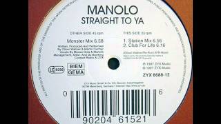 Manolo - Straight To Ya (Monster Mix)