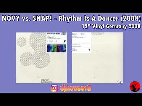 Novy vs. Snap! - Rhythm Is A Dancer (2008) (12" Vinyl Germany 2008)