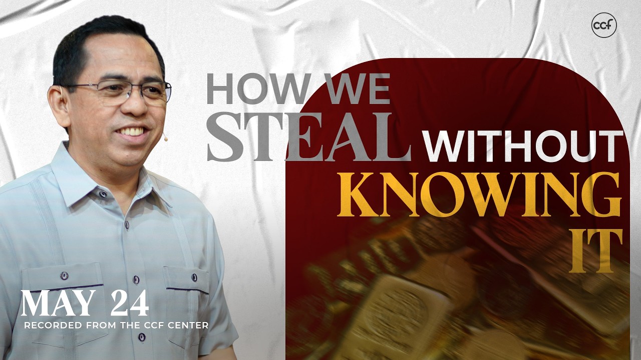 God Provides: Do not steal, Bless Others! | Bong  Saquing | May 24, 2026