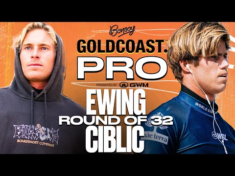 Ethan Ewing vs Morgan Cibilic | Bonsoy Gold Coast Pro presented by GWM 2025 - Round of 32