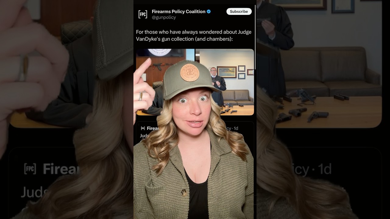 Judge Makes Dissent Video Calling Out The Nonsense #2ndamendment #shortsvideo #shortsfeed #shorts