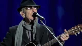 Leonard Cohen,  Night Comes On, Dublin, 12-09-2012