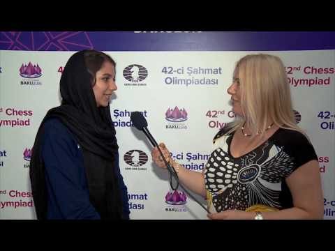Day 7. Interview with Khademalsharieh Sarasadat, team Iran