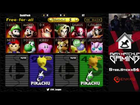 Quarantined Rapport Bracket - () Vs. () Super Smash Bros - SSB64
