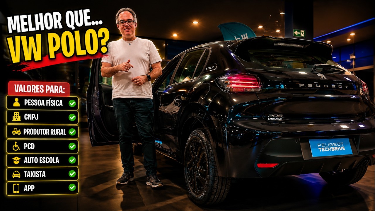 Peugeot 208 Style 2026: Vale o Preço hoje?