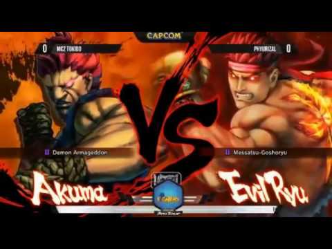 USF4 [SEAM 2014] Tokido (Akuma) vs. Phyurizal (E. Ryu)