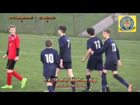 2016-04-14 Fussball U16 SPG Öpping/Arnreit gegen St.Martin/Mkr. - Regionsliga NORD