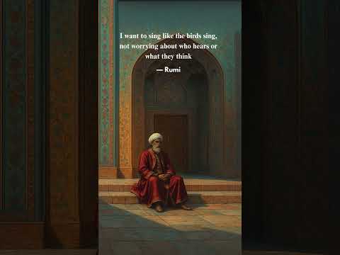 #spiritualwisdom #persianpoet #quotes #motivation #aestheticquotes #rumipoet