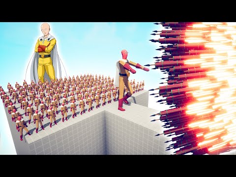 100x SAITAMA + 1x GIANT vs EVERY GOD - TABS | Totally Accurate Battle Simulator 2025