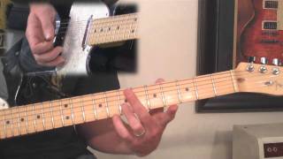 DOUG SEVEN | Vince Gill Guitar Lick -Take Your Memory Solo