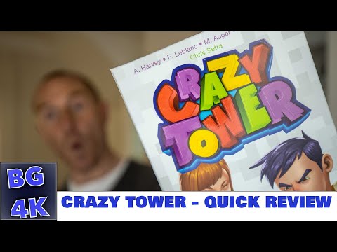 Crazy Tower - Boardgames4K Quick Review
