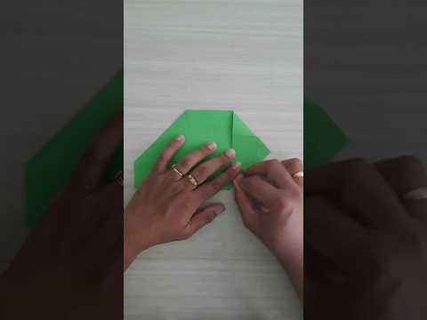 Easy Origami Bamboo Letterfold #shorts #easy #origami #letter  #bamboo #fold #papercraft #diy