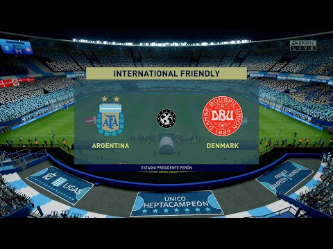 Denmark vs Argentina | FIFA PS5™ [4K] Gameplay