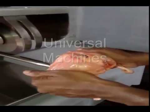 0.5hp chicken cutting machine, for restaurant, 100 kg per ho...