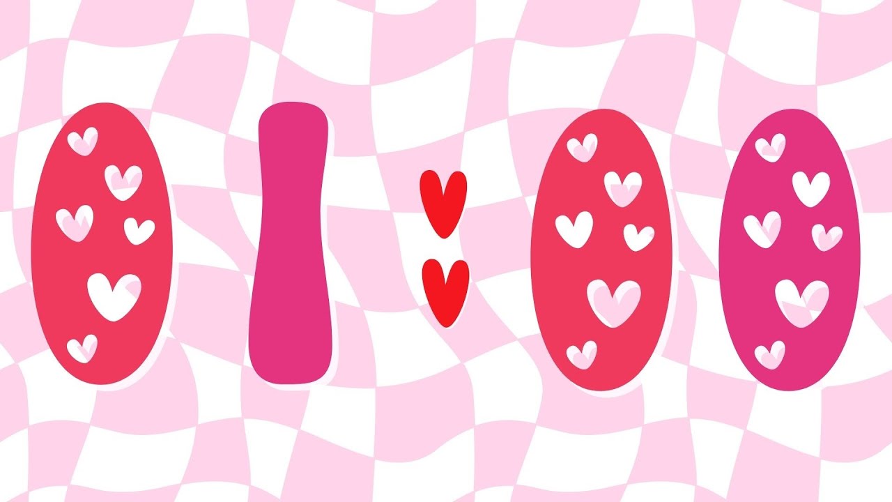 60 Second Groovy Hearts Timer