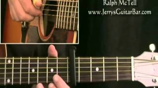 How To Play Ralph McTell Daddy's Here (preview only)