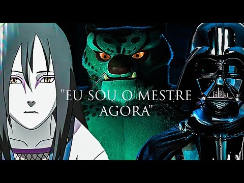 "EU SEMPRE ME ORGULHEI DE VOCÊ" (Orochimaru, Anakin, Tai Lung  e Gouki)